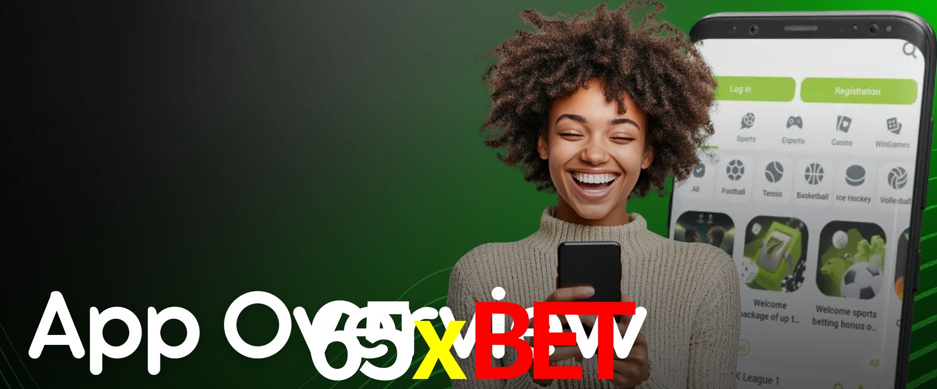 APP oficial da 65xbet para mobile